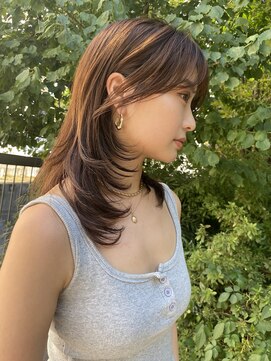 ネオリーブ アンド 渋谷店(Neolive &) カール/セミディ/シアーカラー/姫カット/渋谷