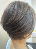 クセを活かした★ショートボブ