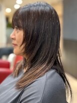 ヘアークリアー 春日部 ミセス 大人可愛い20代30代40代フェイスレイヤースタイル