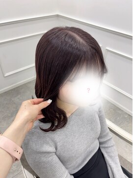 リルミー(Lilme) ブリーチなしで艶カラー＊ラベンダーピンク＊新井