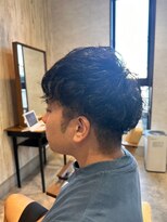 エヌアンドエー 杉戸高野台店(N&A)&nbsp;ツイスパ/スパイラル/波巻きパーマ×ツーブロックマッシュ#4