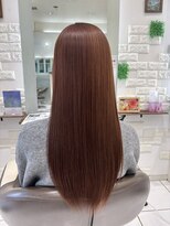 ヘアー＆メイク ルナルナ 明和店　HAIR＆MAKE LUNA LUNA&nbsp;ピンクオレンジ