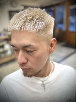 ザナンバースリー 八王子(THE NUMBER THREE)の写真/【BARBER SHOP】暗め～ハイトーンまで!トレンド×個性を掛け合わせたあなただけのカラーを実現【八王子駅】