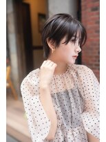 サードバイローラン(THiRD by ROULAND)&nbsp;【THiRD】ホワイトグレージュチェリーブラウンミニウルフ