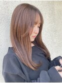 透明感とツヤたっぷりベージュ