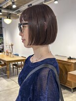 ダンボ(DUMBO)&nbsp;【sayaca】ボブきりっぱなしボブマロンブラウン