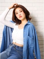 スリーナイン(THREE NINE)&nbsp;ＴＨＲＥＥＮＩＮＥ　フェアリーミディアムボブ