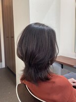 ポピイズ(POPPIES)&nbsp;ミディアムレイヤー／ラベンダーグレージュ