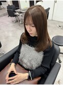レイヤー　艶髪　トリートメント　パープル　秋冬