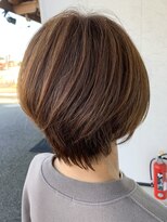 フリー(Free)&nbsp;40代50代60代◎前下がりショートヘア/ショートボブ/前下がりボブ