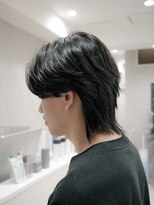 メレ 仙台(Mele)&nbsp;メンズウルフスタイル/センターパート20代～30代［仙台］