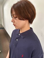 トリッカ 銀座(tricca)&nbsp;ショート/ショートボブ/顔周り/ブリーチなしカラー