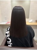 縮毛矯正　髪質改善