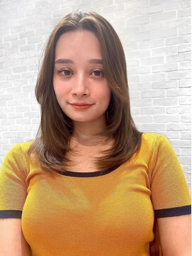 レイラバイアフロート 吉祥寺(Lila by afloat) レイヤーカット/フェイスレイヤー/韓国ヘア/ブラウンベージュ