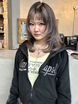 ステップボーンカットオオサカ(STEP BONE CUT OSAKA Via TICK-TOCK) 【ステップボーンカット】ローライトレイヤー