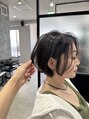 シキ 戸塚(Shiki.) 丸みショートで叶える大人の抜け感ヘア