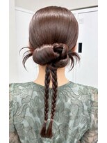 スタイル 横浜(STYLE)&nbsp;結婚式お呼ばれヘアセット／カチモリ/横浜駅