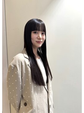 ラランジェ 広島本通り店(LARANJE) 黒髪ロング×ナチュラル艶ストレート