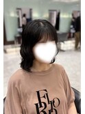  大人女性パーマ 朝ラク ゆるウェーブ 銀座 自然乾燥ボブパーマ