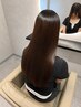 【新規】 クセや広がりのお悩みに/髪質改善ストレート＋カット21450→19360