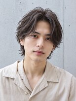 フレイムス ヘア アンド リラックス 高崎駅西口店(Frames hair&relax)&nbsp;ミディアムセンターパートウルフパーマ