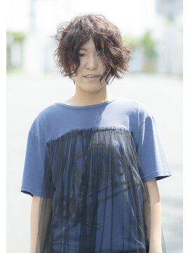 アブスアパートメント(abus apartment) 小顔ヘア　抜け感ショートボブ
