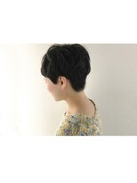 アン ヘア デザイン(un hair design) 【　un  】ショート×パーマ×ニュアンス