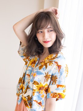 ヘアアンドエステ ヒロイン 西麻布本店(Hair&Esthe HIROIN) 『HIROIN西麻布本店』フォルムミディアム