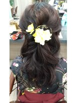 フレックス 八幡山店(FLEX)&nbsp;2021卒業式ハーフアップ♪