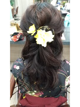 フレックス 八幡山店(FLEX) 2021卒業式ハーフアップ♪