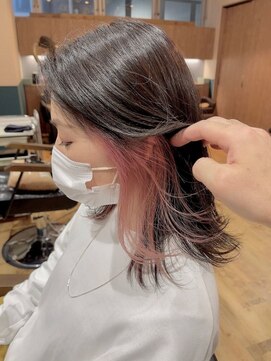 ノア 大宮店(Noa) ピンクベージュ/ショートボブ/ショートヘア/カット＋カラー