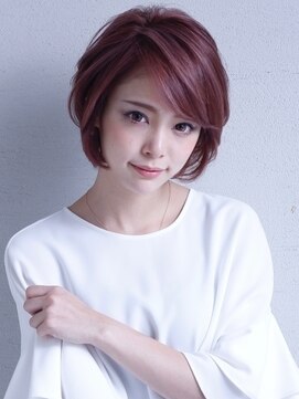 アフロート ギンザ(AFLOAT GINZA) 【小鳥居】シルキーベージュ大人可愛いボブショート前上がりボブ