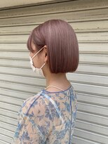 オンヌ(onnu) ミニボブ+ピンクベージュ