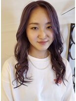 スマイロンナイロン ヘアー(smile on nylon hair)&nbsp;ゆるふわラベンダー