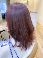 サンク ヘア アンド スパ パルシェ店(CINQ hair&spa)&nbsp;発色◎チェリーピンク♪
