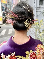 ゼスト クレス(ZEST Cres)&nbsp;【cres奈佳子】卒業式ヘアセット