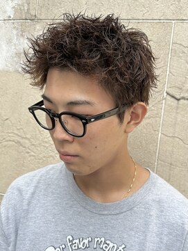 スキル(SKILL) スパイキーショート ピンパーマ