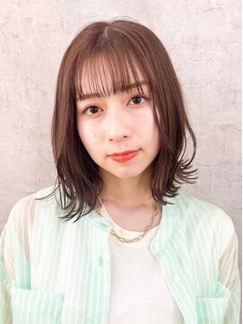 ロンドホットリップ 立川(Lond hot lip) 【Nanatsu】くびれボブ/ボブ/顔まわり/立川