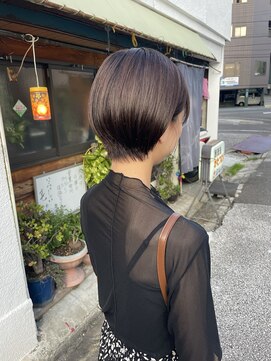 エムドットヘアーサロン(M. hair salon) 【門田美穂】首長かわいい小頭ショート♪♪