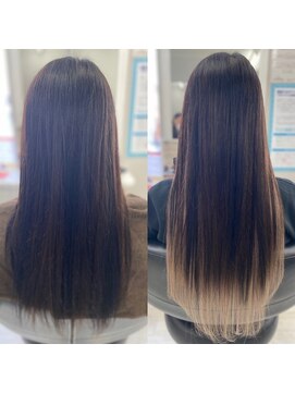 ヘアアンドメイク サファイア 豊橋店(ヘア&メイク SAPPHIRE) #ギャル#nuts#プルエクステ#豊橋#カワイイ#グラデーション