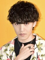 オーシャントーキョー(OCEAN TOKYO)&nbsp;波巻きパーマツーブロック刈り上げラウンドマッシュ韓国