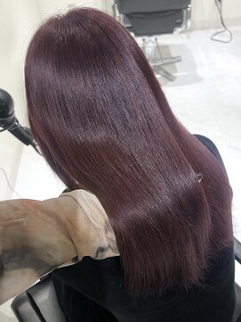 ヨロ 上野(YOLO) ハイライトカラーミルクティーベージュケアブリーチダブルカラー