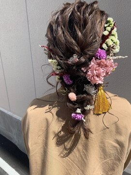 アルツディレット(ALTS diletto) 【ALTS diletto】袴ヘアセット＆着付け×卒業式アレンジ