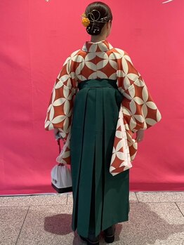 スタイリスト せんげん台西口店(STYLIST)の写真/【着付師×Top Stylist】１日崩れないプロ技術で凛とした和装美人へ～袴/振袖/浴衣◎お気軽にご相談下さい