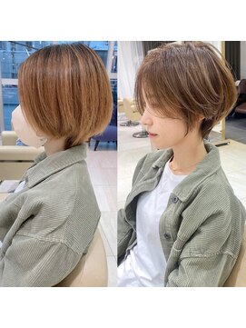 アンド ストーリーズ(&STORIES) ショートボブ髪型20代30代40代50代前髪あり前髪なし面長丸顔小林