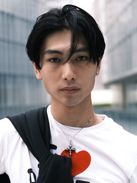 エアー 青山(AIR) メンズカット/センターパート