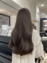 エイチツーオーアヴェダ 渋谷ヒカリエＳｈｉｎＱｓ店 クロードモネＨ２Ｏアヴェダ グレージュカラー/ロング/渋谷/渋谷駅
