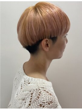 ヘアーアンドメイクアップモパ マッシュbob