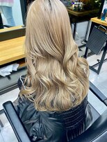 マザー(MOTHER)&nbsp;ダブルカラーブロンドベージュカラーケアブリーチハイトーン韓国