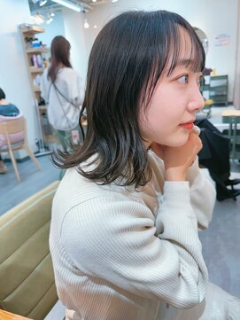 ロウバイレボ 柏(lou by revo) ミディアム/韓国風/レイヤーカット/顔回りカット/柏駅